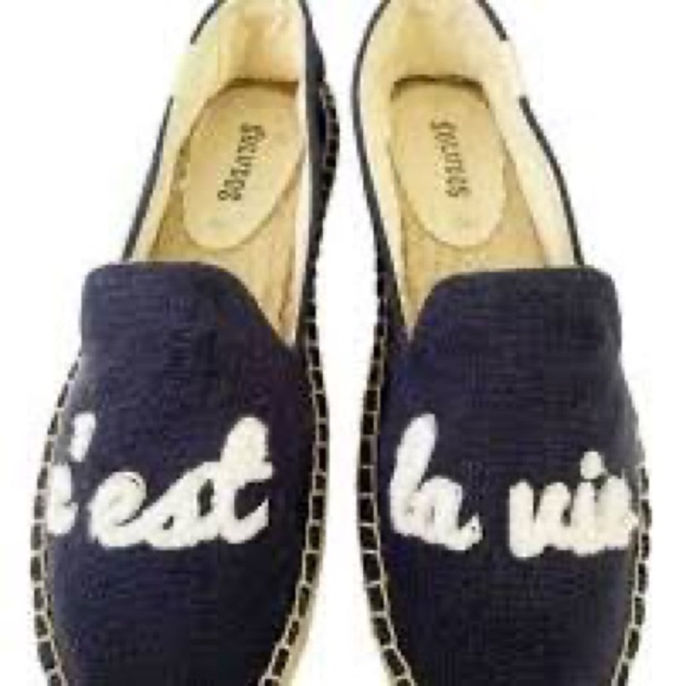 New Soludos C’est la vie espadrilles